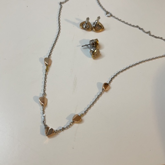 Fossil Necklace Earring Set - Picture 9 of 9